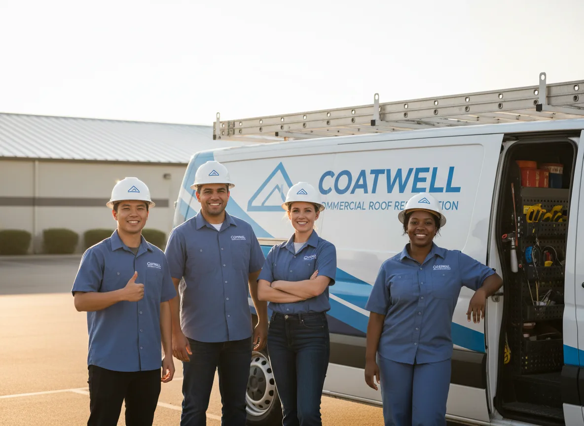 Commercial roof coating company in Sterling, NE